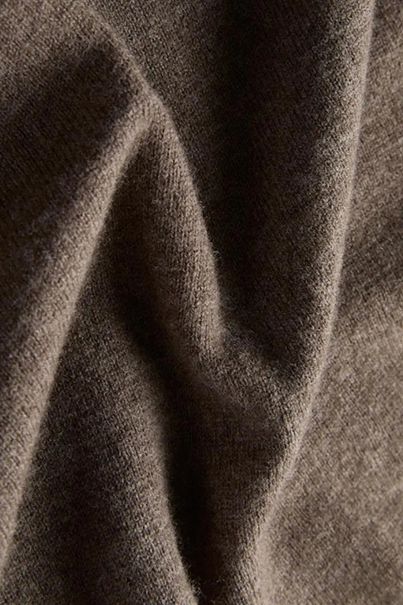 100 Wool Long Sleeve Crewneck Maxi Sweater Dress