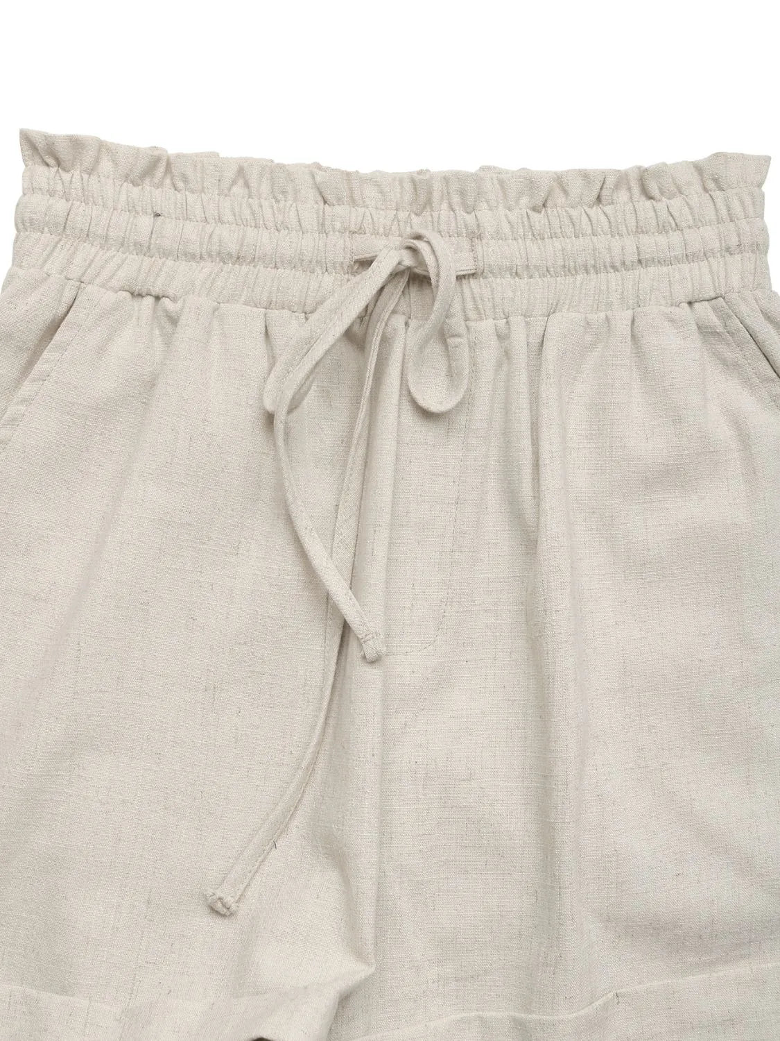 Frill Drawstring Shorts