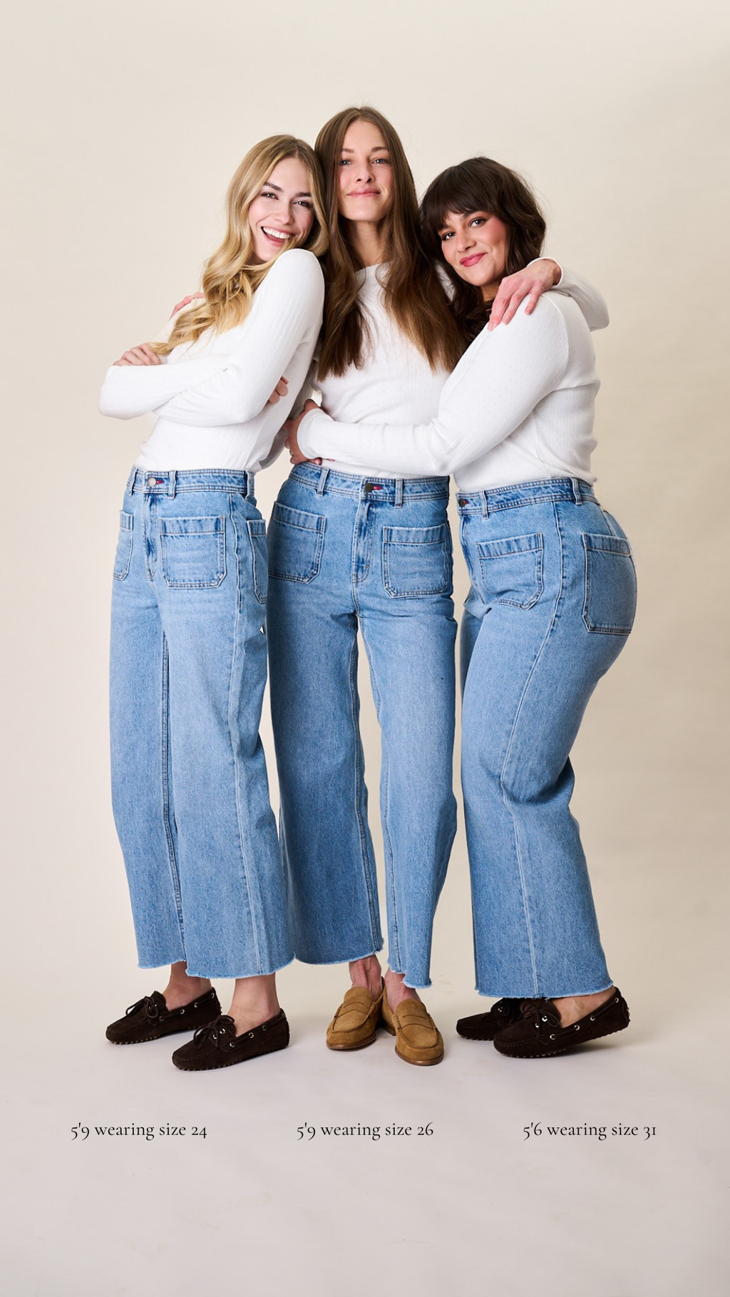 Haven High Rise Wide Leg Jean - Fairfield Wash