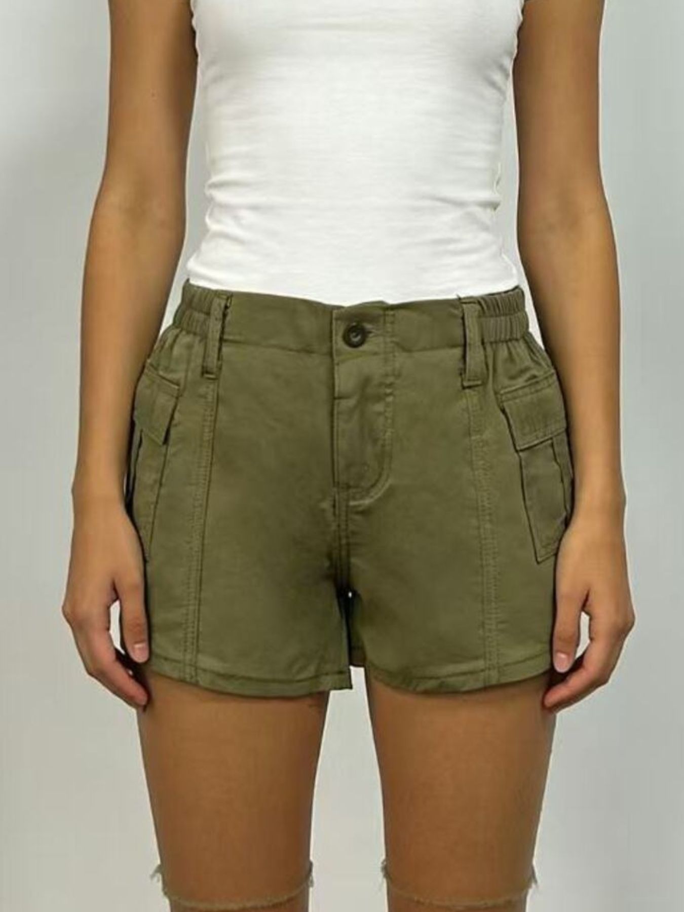 Casual Pocketed Shorts
