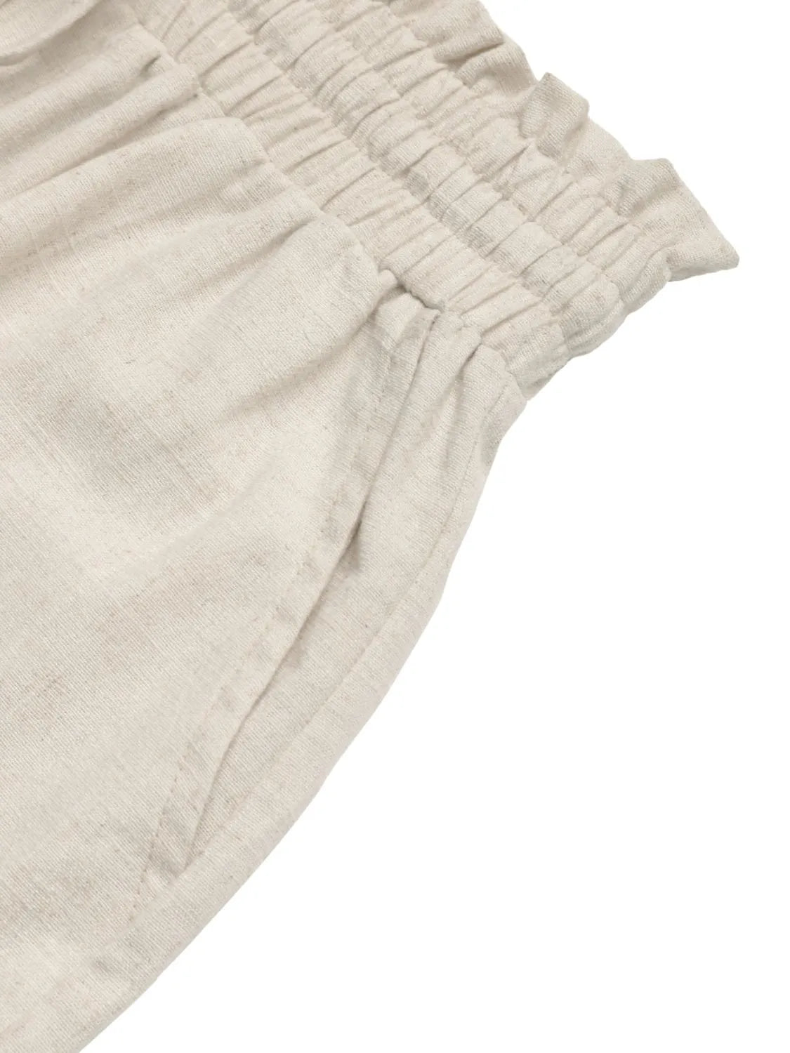 Frill Drawstring Shorts