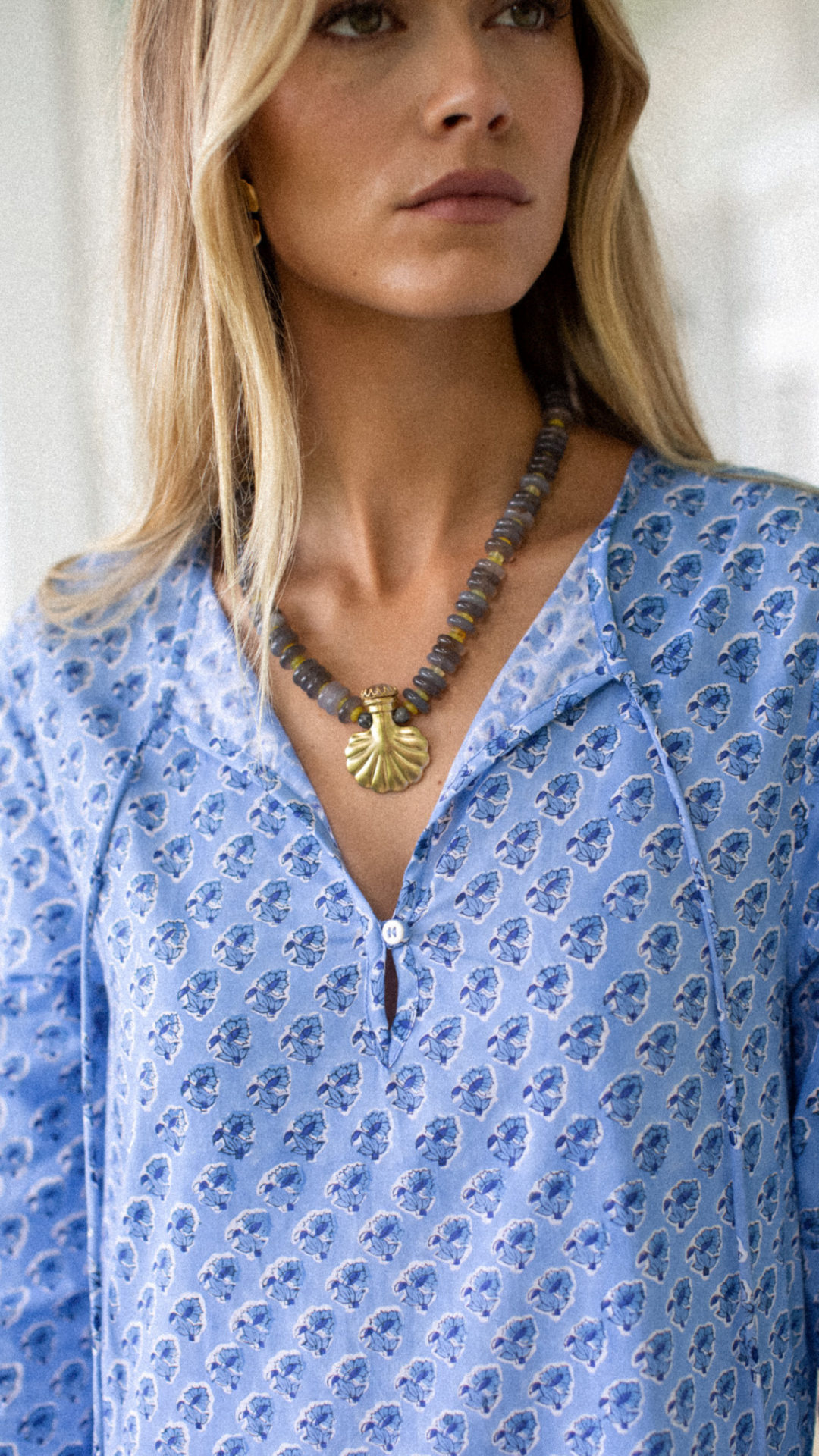 Marea Tunic - Atlantic Daisy