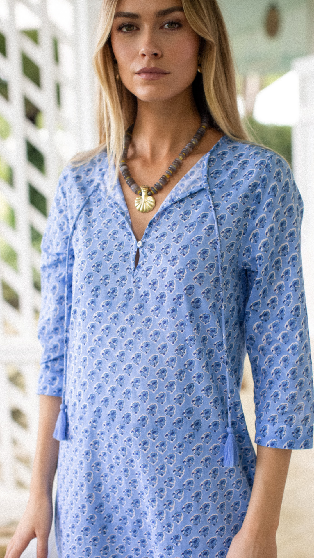Marea Tunic - Atlantic Daisy