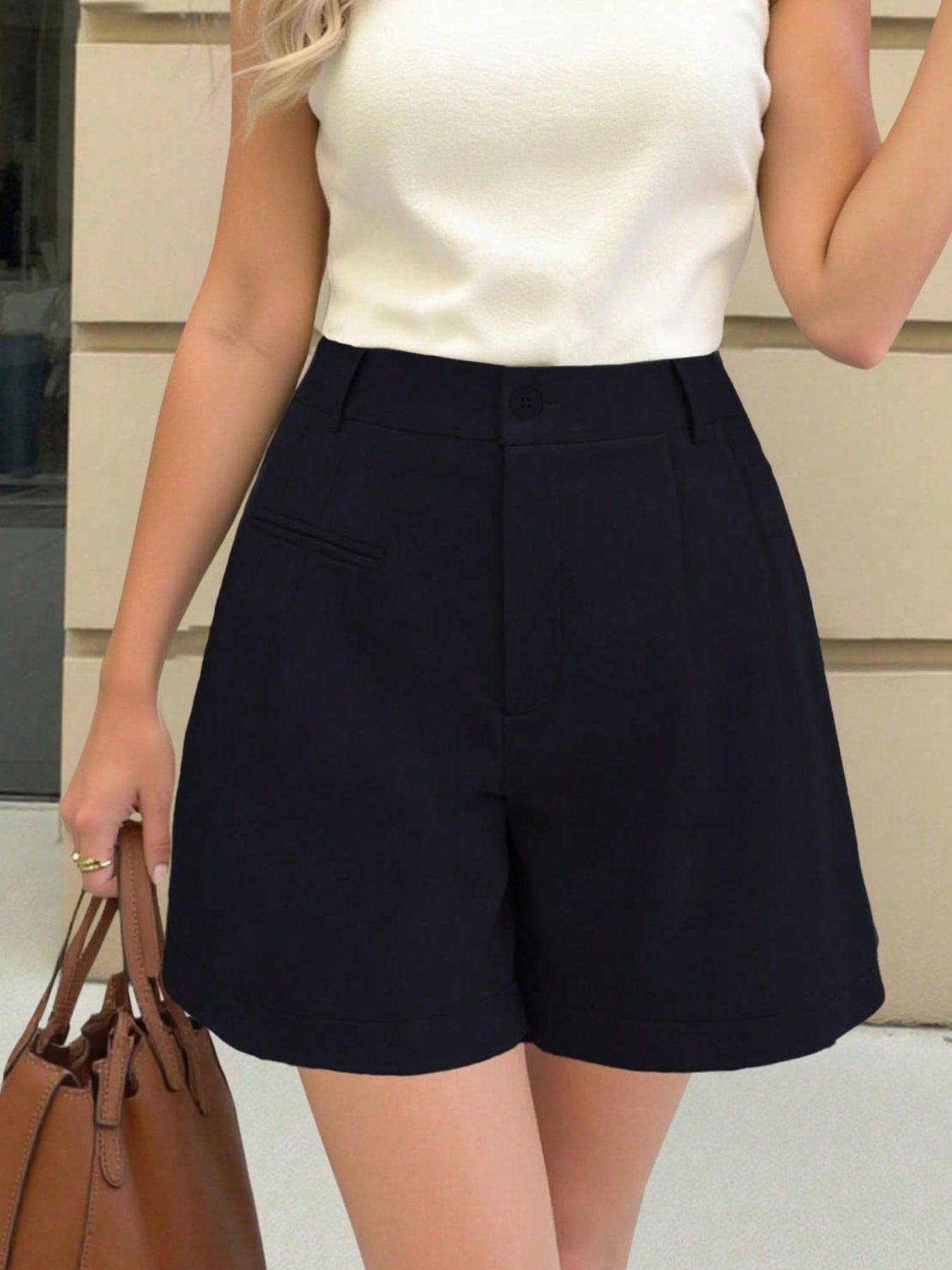 High-Waisted Shorts