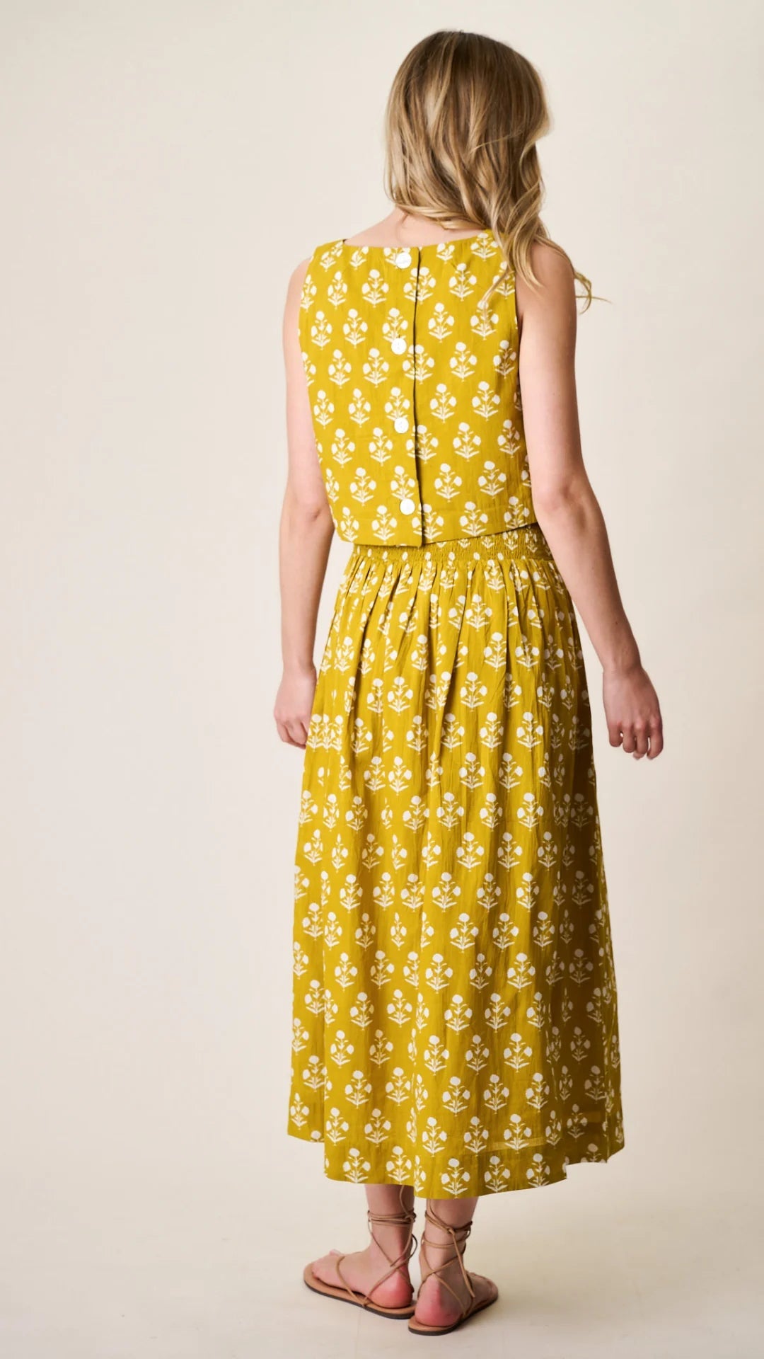 Charlotte Skirt - Chartreuse Daffodil