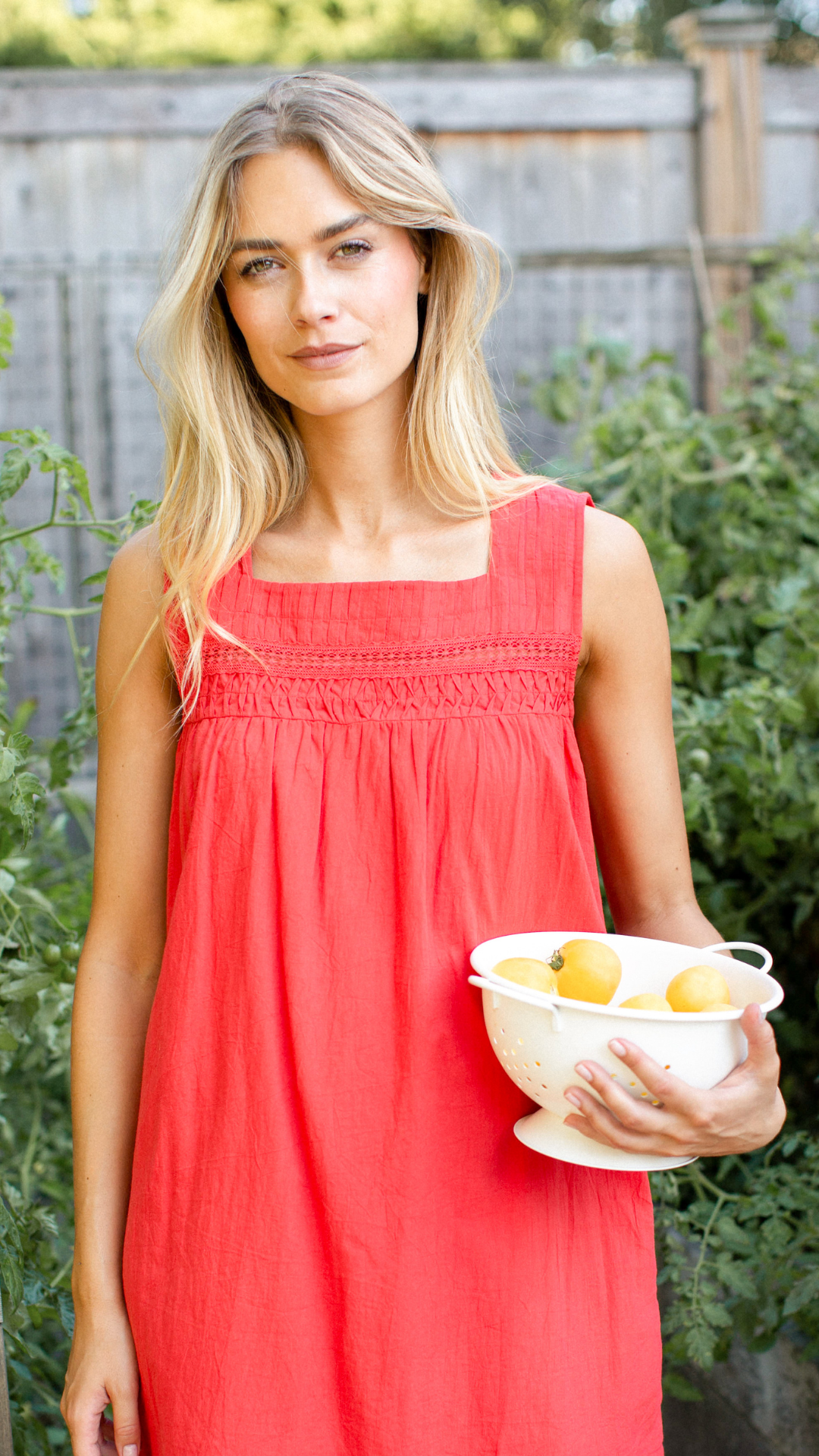 Emerson Shift Dress - Poppy Red