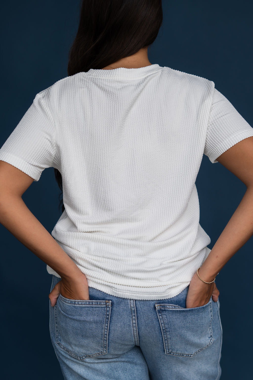 Boone Top-Ivory