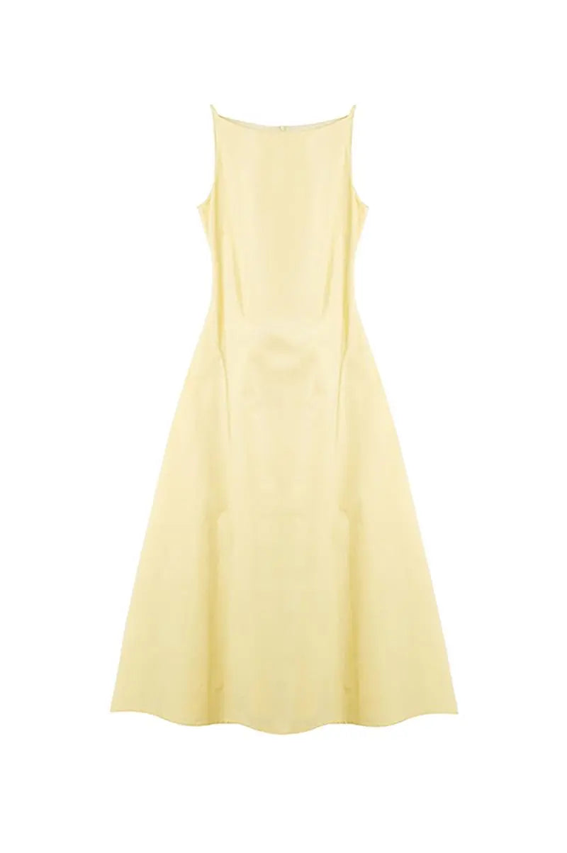 French Style Black Formal Dress