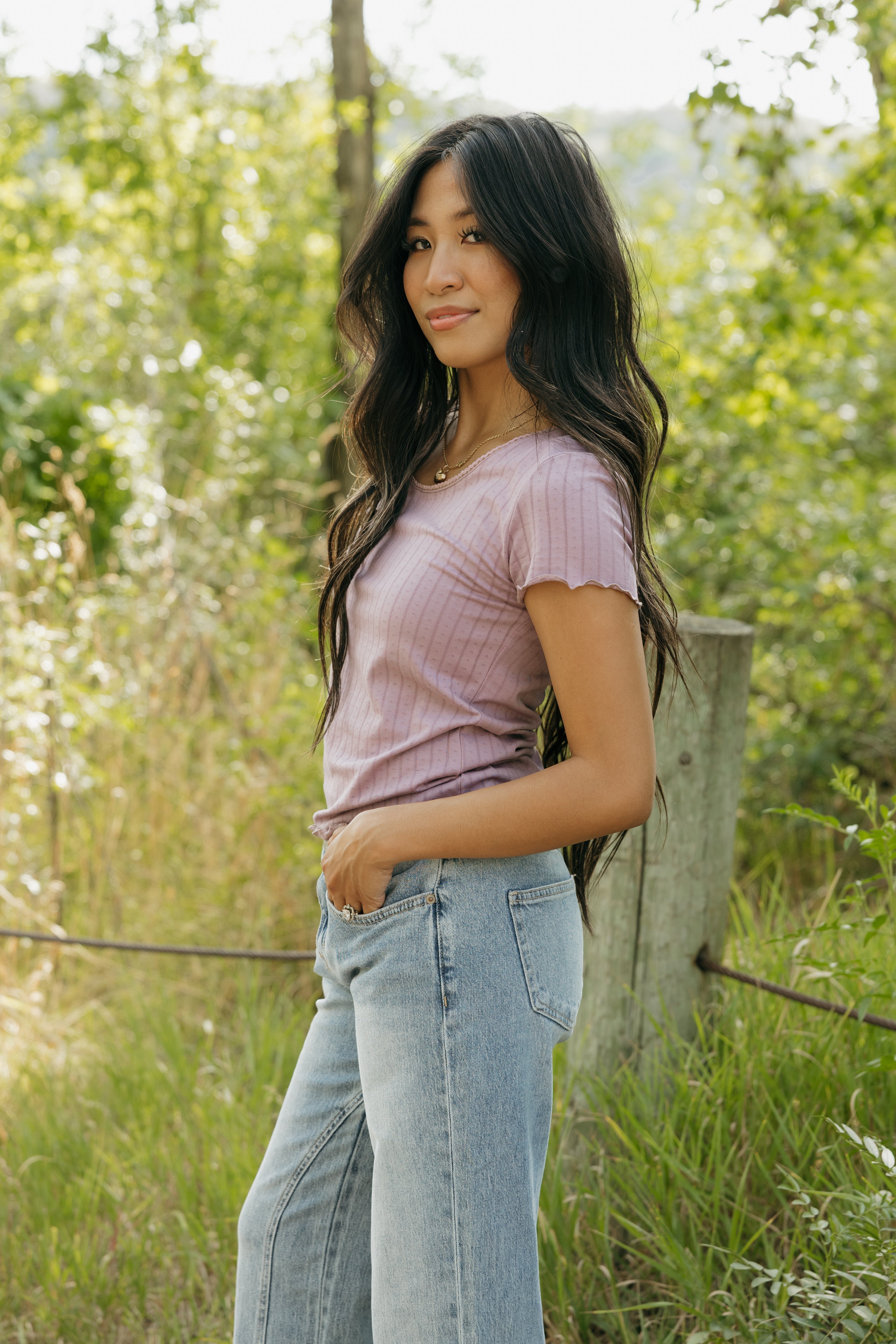 Geena Top-Dusty Plum