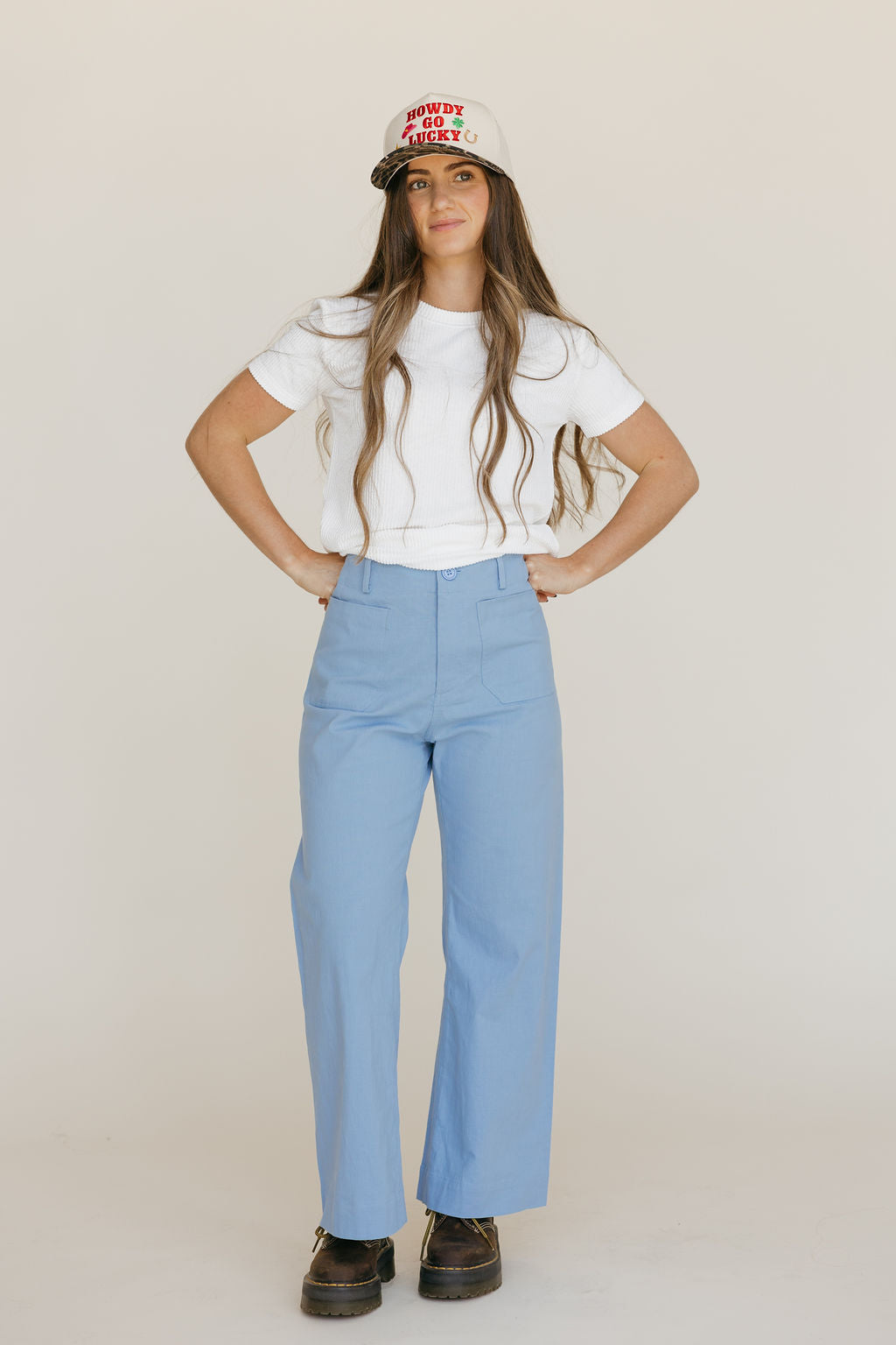 Boone Top-Ivory
