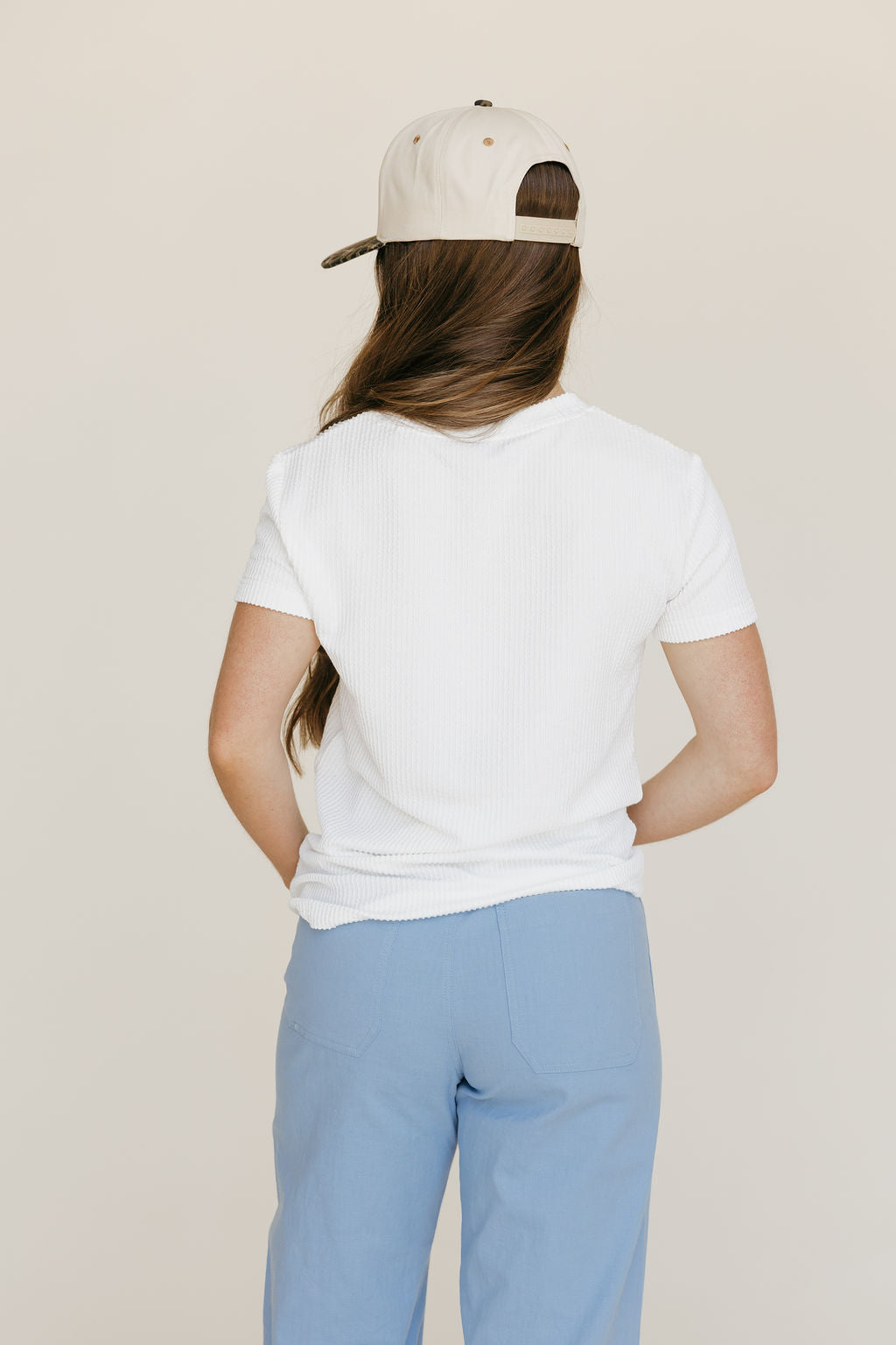 Boone Top-Ivory