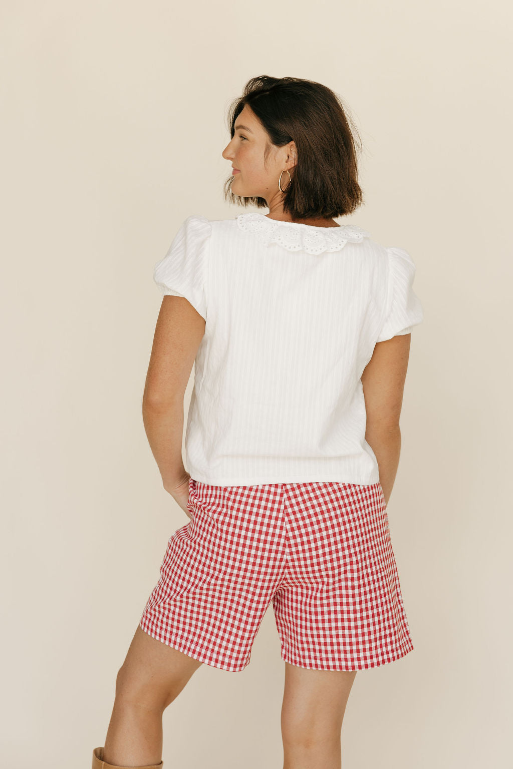 Darlene Top-White