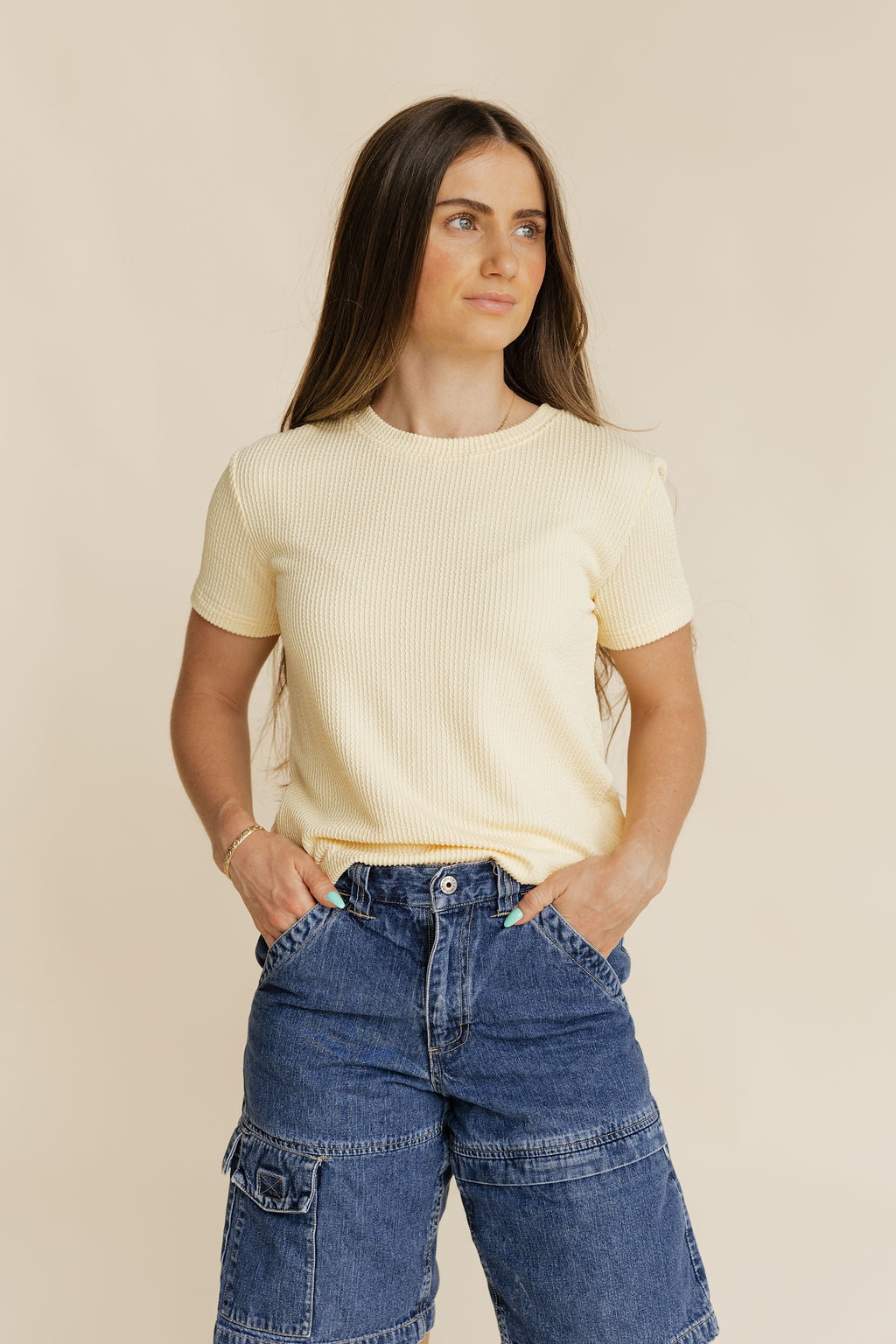 Boone Top-Butter Yellow