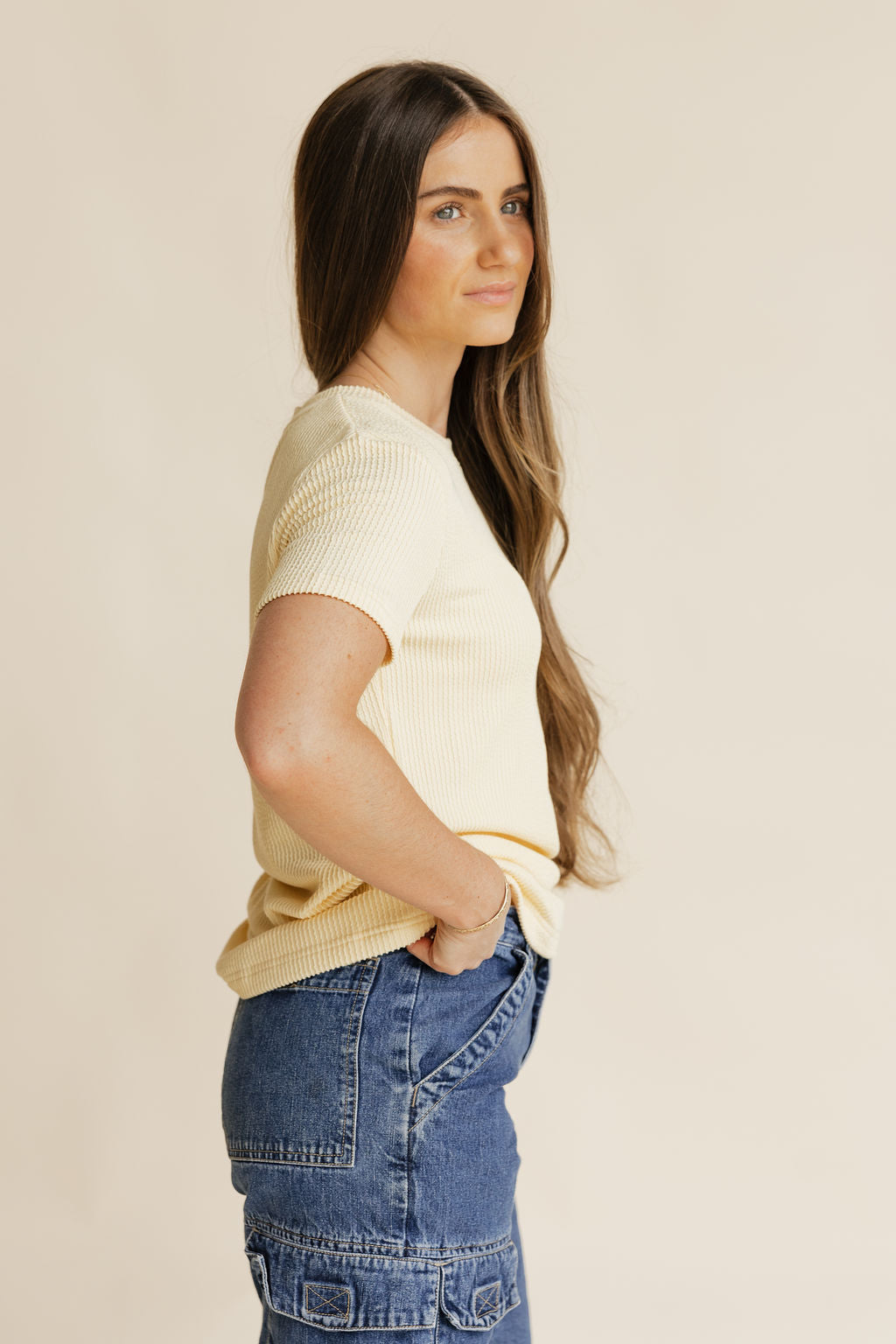 Boone Top-Butter Yellow