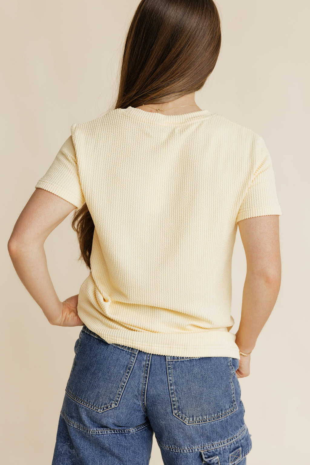 Boone Top-Butter Yellow