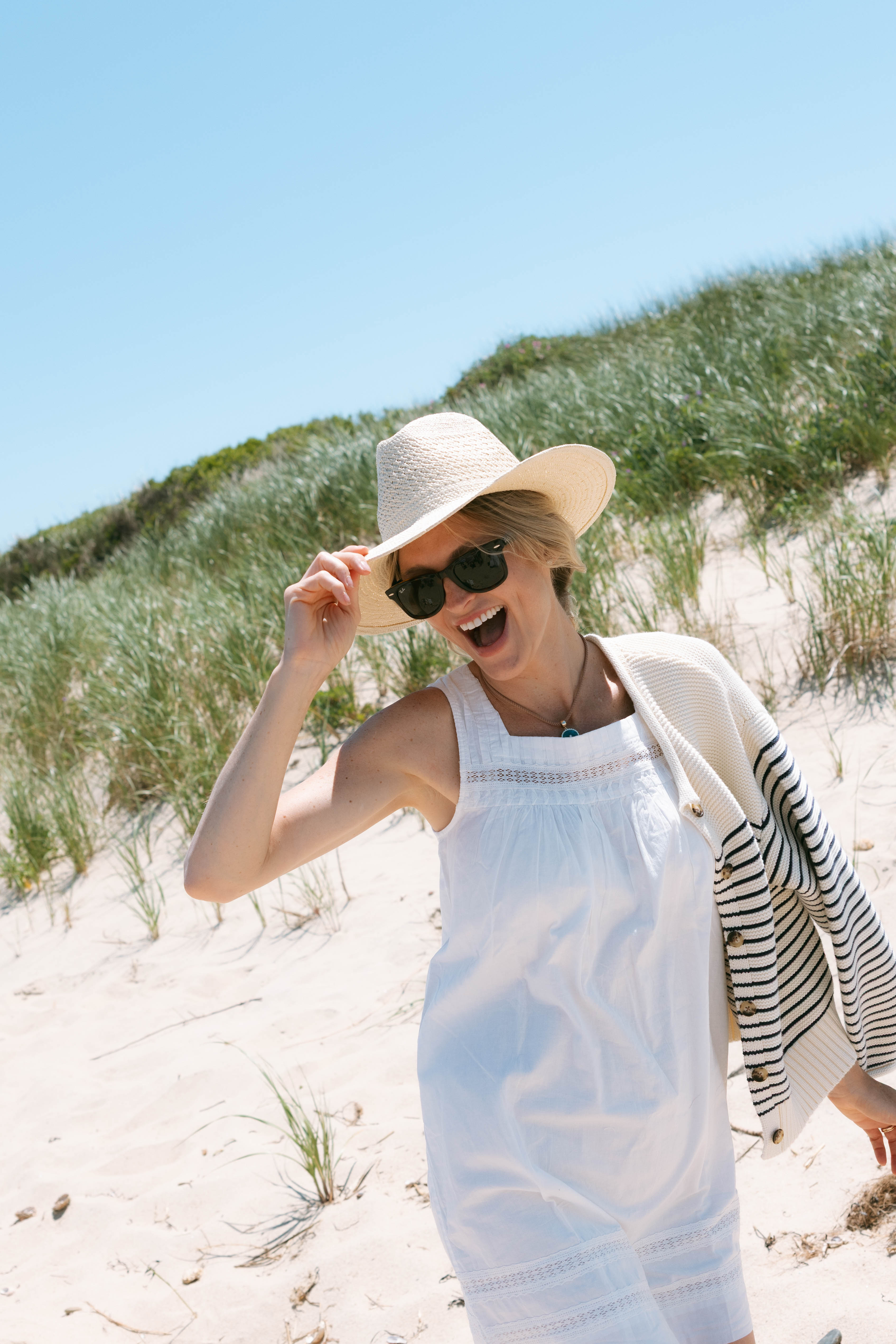 Emerson Shift Dress - White