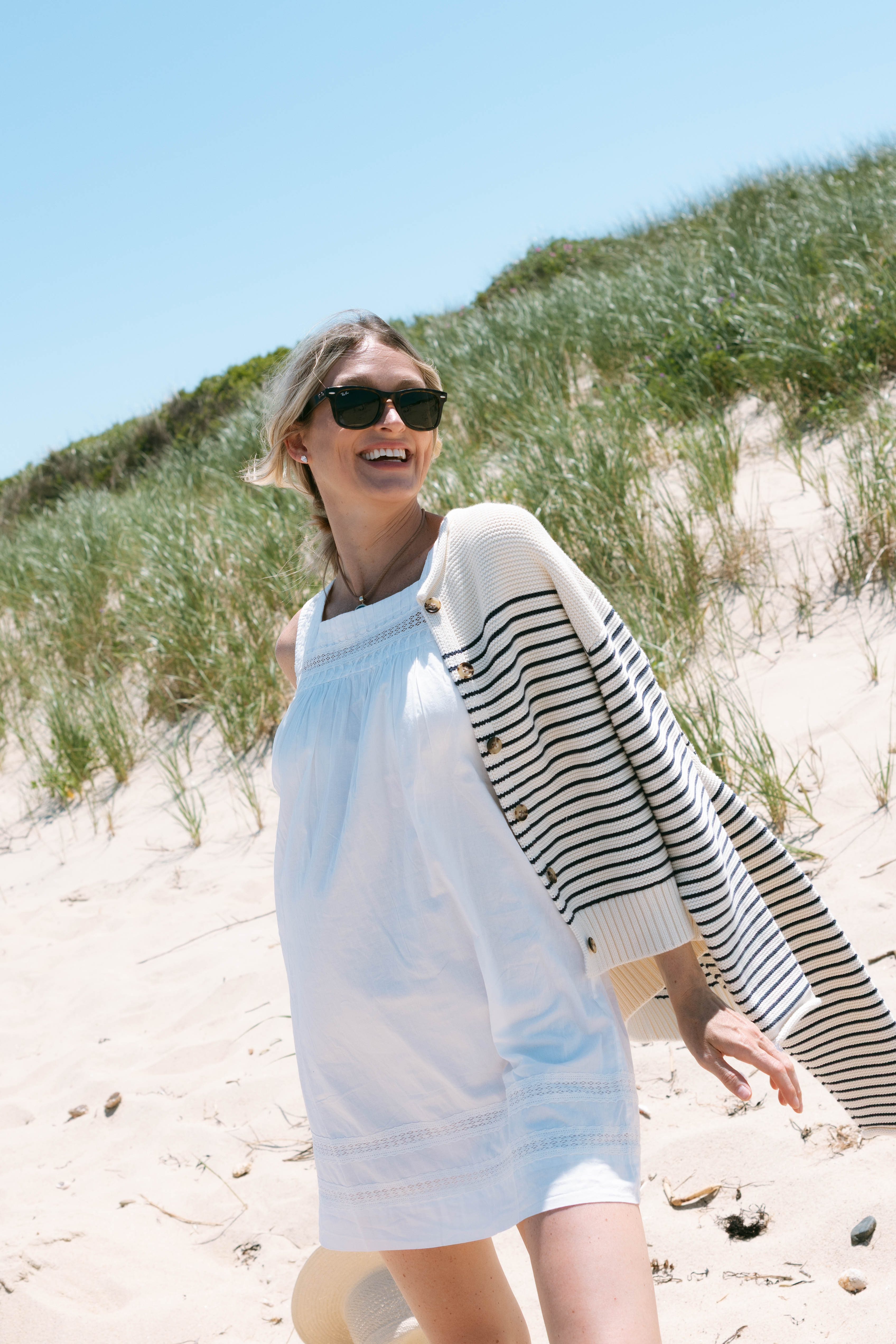 Emerson Shift Dress - White
