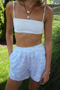 Ava Shorts - Blue Seashell