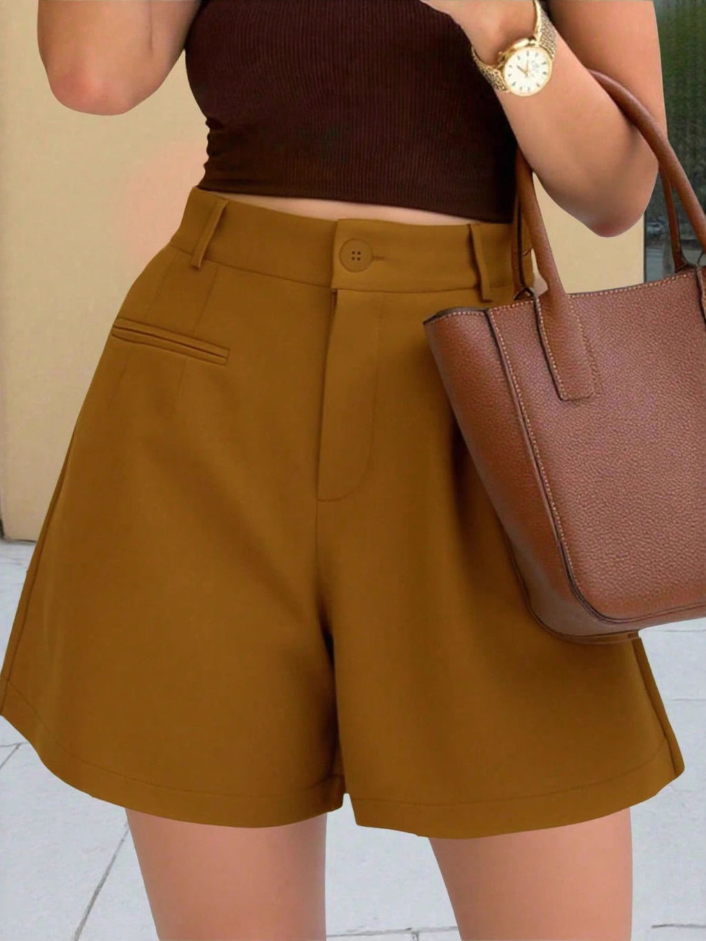 High-Waisted Shorts