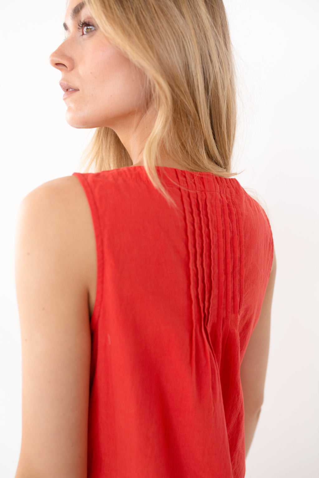 Emerson Shift Dress - Poppy Red