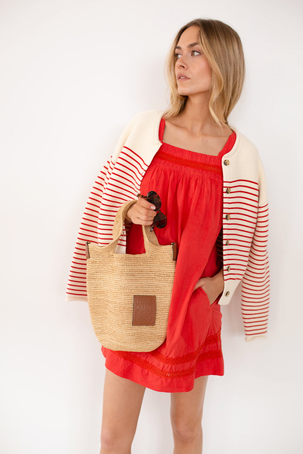 Emerson Shift Dress - Poppy Red