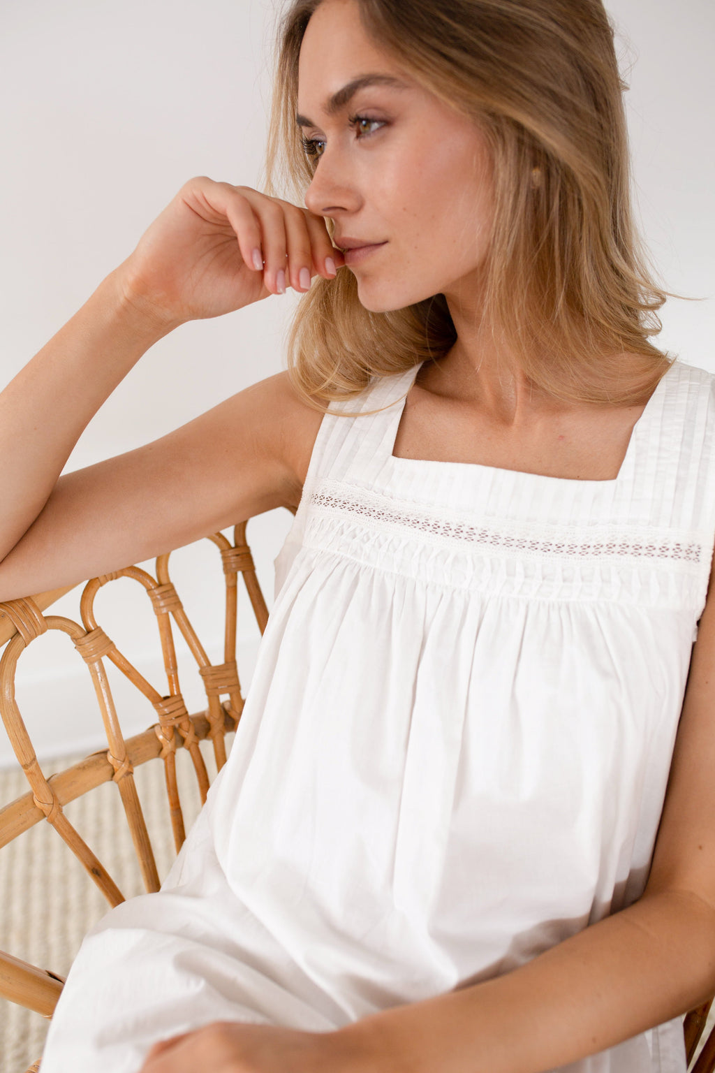 Emerson Shift Dress - White