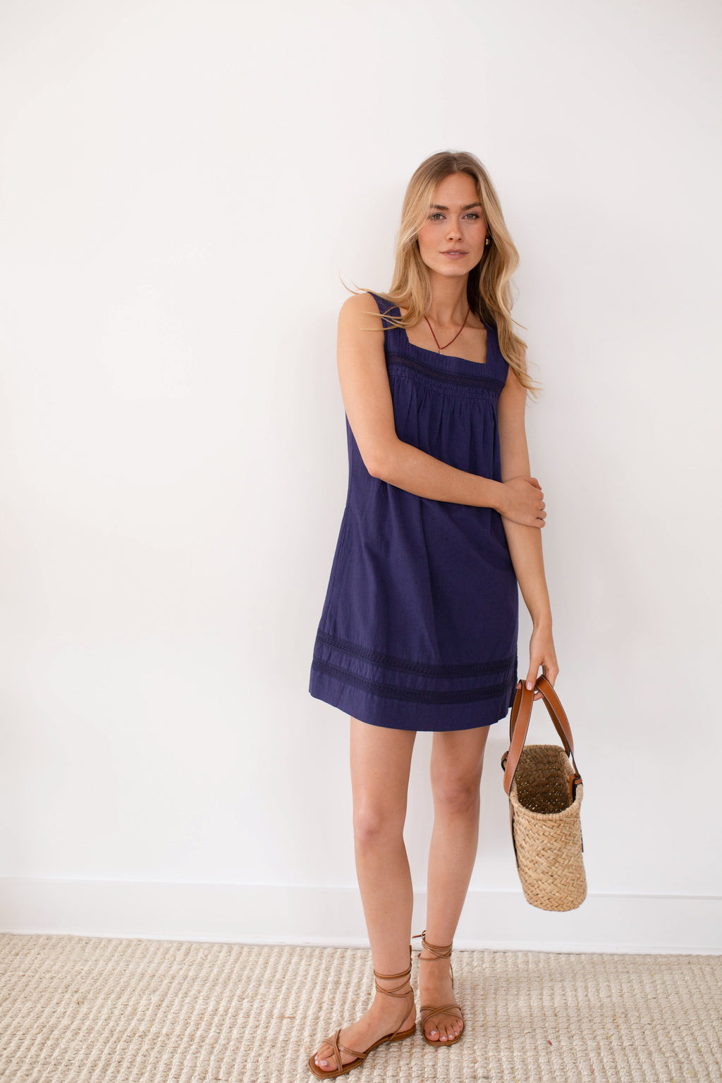 Emerson Shift Dress - Navy